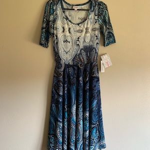 UNICORN Lularoe Small Nicole with POCKETS